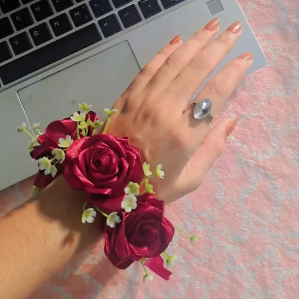 Handmade Ribbon Flower Gajras ✨
