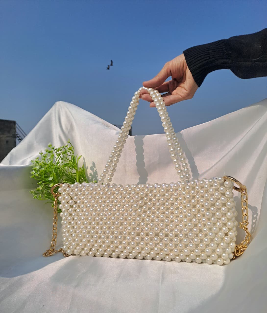 WhatsApp Image 2026-05-07 at 3.24.52 PM Luxe Pearl Bag - Image 1